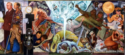 Pan American Unity, Diego Rivera, San Francisco MOMA, San Francisco, Californie, États-Unis