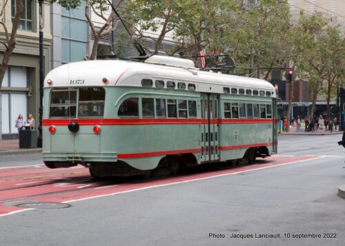 Tramway, San Francisco, Californie, États-Uni