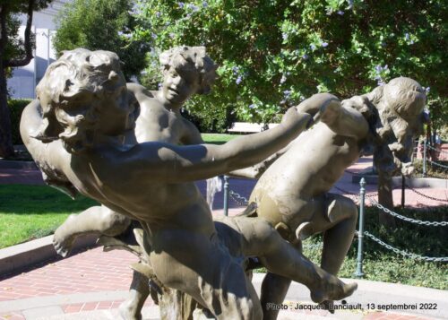 Fontaine Dancing Sprites, parc Huntington, San Francisco, Californie, États-Unis