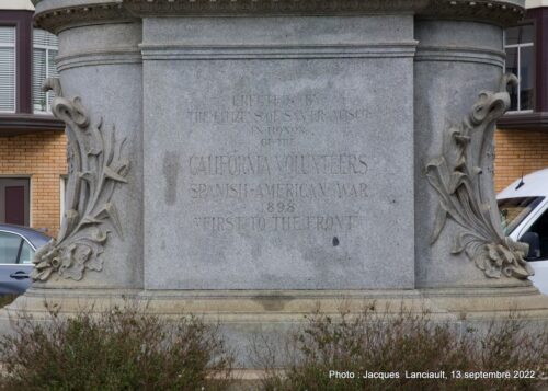 Spanish-American War Memorial, San Francisco, Californie, États-Unis