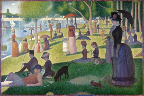 Un dimanche après-midi sur l'île de La Grande Jatte, Georges Seurat