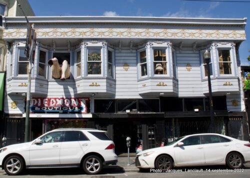 Boutique Piedmont, quartier Haight-Ashbury, San Francisco, Californie, États-Unis