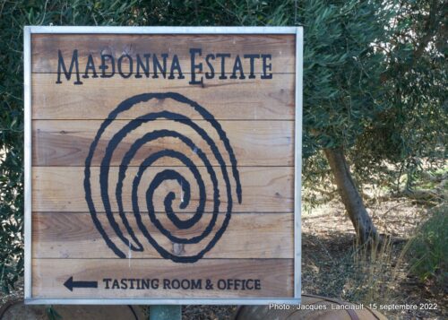 Madonna Estate Winery, Napa Valley, Californie, États-Unis