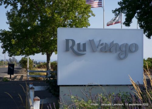 Ru Vango Winery, Napa Valley, Californie, États-Unis