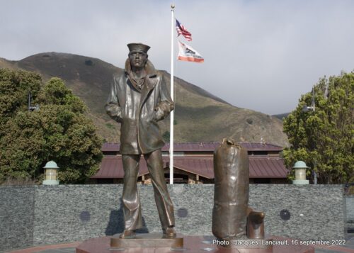 The Lone Sailor Memorial, Vista Point, Sausalito, Californie, États-Unis