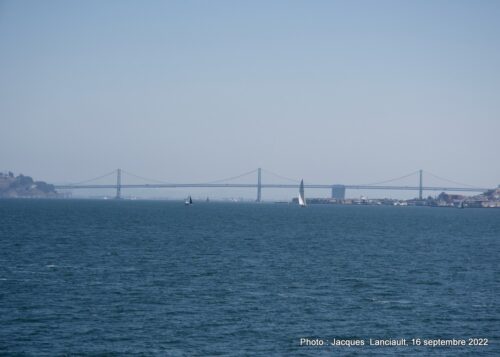 Pont d'Oakland, baie de San Francisco, Californie, États-Unis