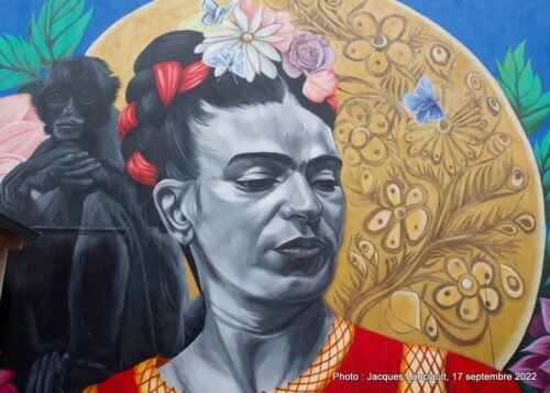 Murale Frida Kahlo, quartier Mission, San Francisco, Californie, États-Unis