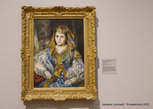 L'Algérienne (Pierre-Auguste Renoir), Musée Legion of Honor, San Francisco, Californie, États-Unis