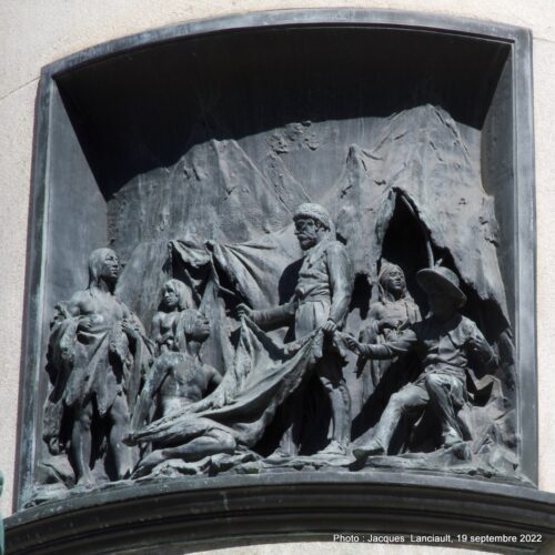Monument des Pionniers, Civic Center, San Francisco, Californie, États-Unis