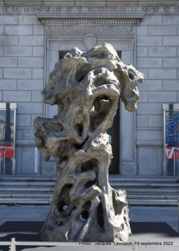 Taihu Rock-East Wind II, Musée d'Art Asiatique, Civic Center, San Francisco, Californie, États-Unis