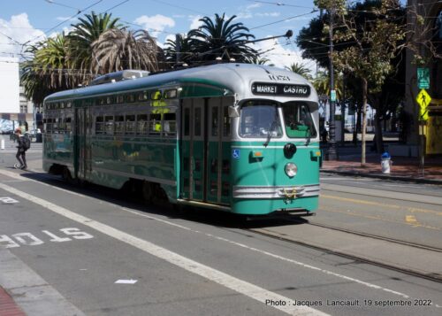 Tramway, San Francisco, Californie, États-Unis