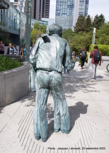 Shaking Man, erba Buena Garden, San Francisco, Californie, États-Unis