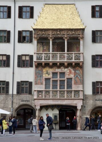 Petit toit d'or, Maria-Theresien-Straße, Innsbruck, Autriche
