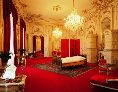 Appartements royaux, palais impérial de la Hofburg, Vienne, Autriche