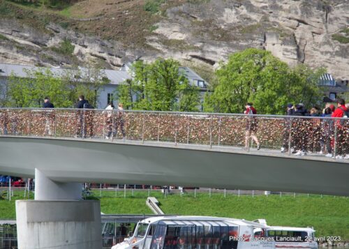 Pont Marko Feingold-Steg, Salzbourg, Autriche