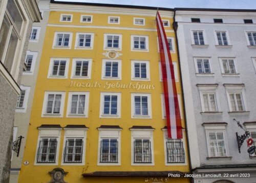 Maison natale de Mozart, Salzbourg, Autriche