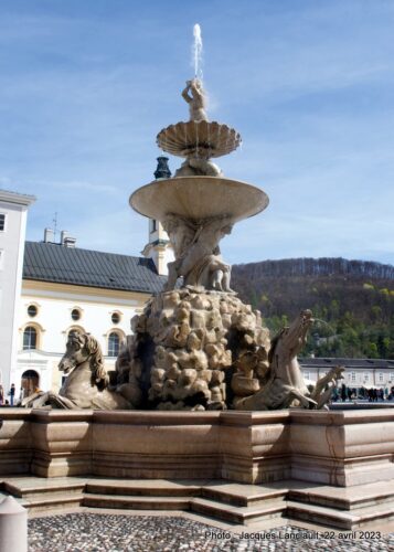Fontaine de la résidence, Salzbourg, Autriche