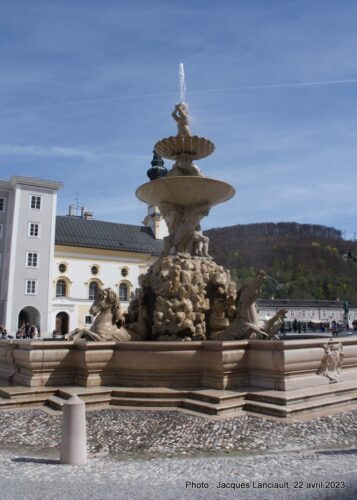 Fontaine de la résidence, Salzbourg, Autriche