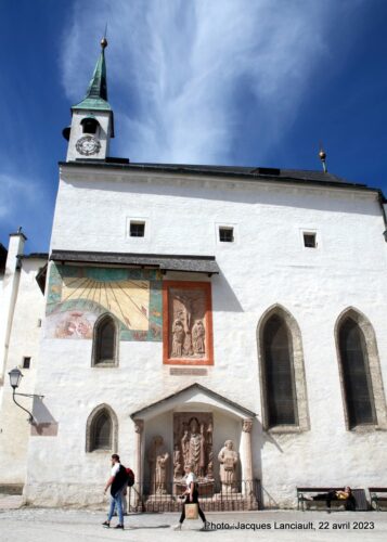 Église Saint-Georges, forteresse Hohensalzburg, Salzbourg, Autriche