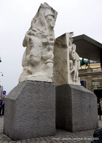 Porte de la violence, Mémorial contre la guerre et le fascisme, Vienne, Autriche