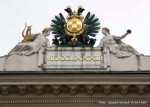 Le palais Pallavicini, Hofburg, Vienne, Autriche