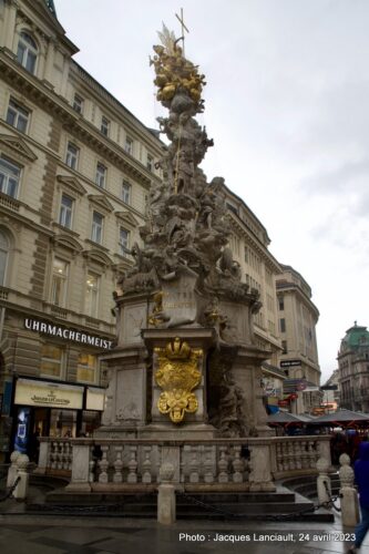 Colonne de la peste, Vienne, Autriche