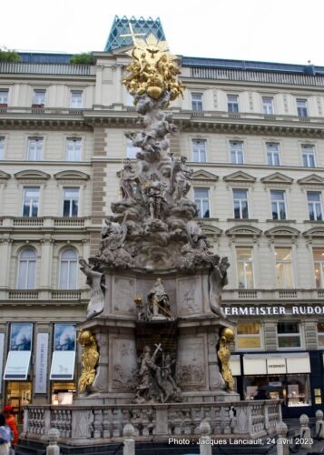 Colonne de la peste, Vienne, Autriche