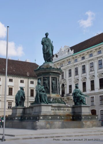 Monument Franz II, Hofburg, Vienne, Autriche