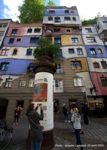 Maison Hundertwasser, Vienne, Autriche