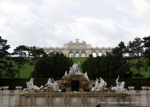 Gloriette, château de Schönbrunn, Vienne, Autriche