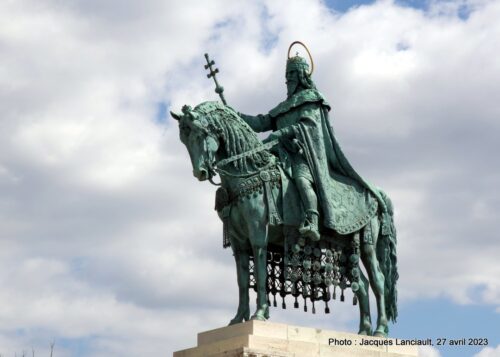 Statue équestre d'Étienne 1er, Budapest, Hongrie