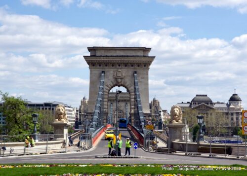 Pont des Chaînes, Budapest, Hongrie
