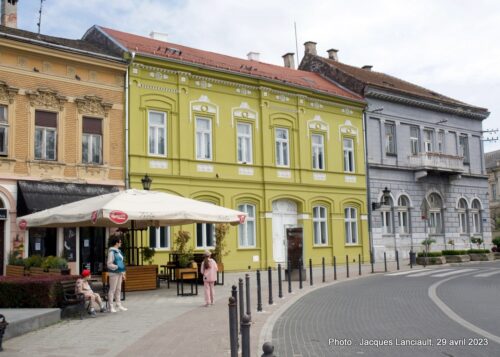 Rue piétonne, Novi Sad, Serbie