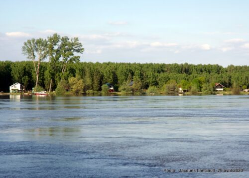 Paysage sur les rives du Danube