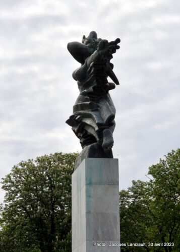 Monument de la reconnaissance à la France, parc Kalemegdan, Belgrade, Serbie