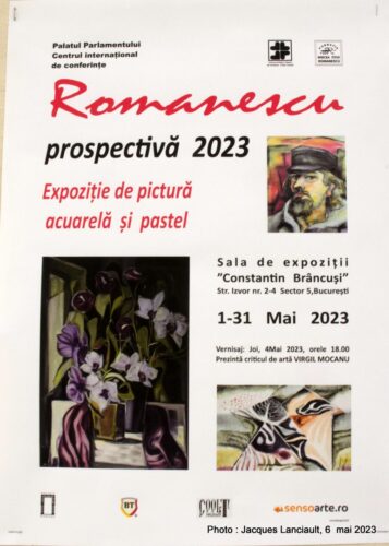 Romanescu Prospectivă 2023, palais du Parlement, Bucarest, Roumanie