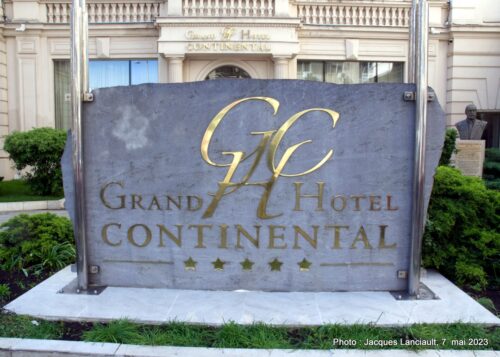 Hôtel Grand Continental, Bucarest, Roumanie