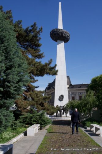 Mémorial de la Renaissance, place de la Révolution, Bucarest, Roumanie