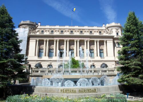Palais du Cercle militaire national, Bucarest, Roumanie