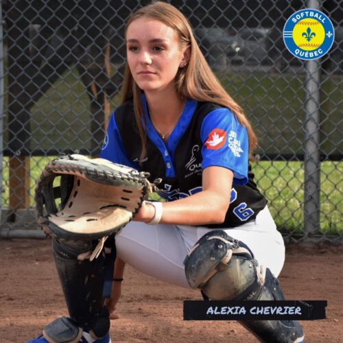 Alexia Chevrier, équipe nationale de softball du Canada