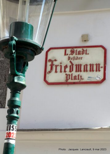 Desider-Friedmann-Platz, Vienne, Autriche